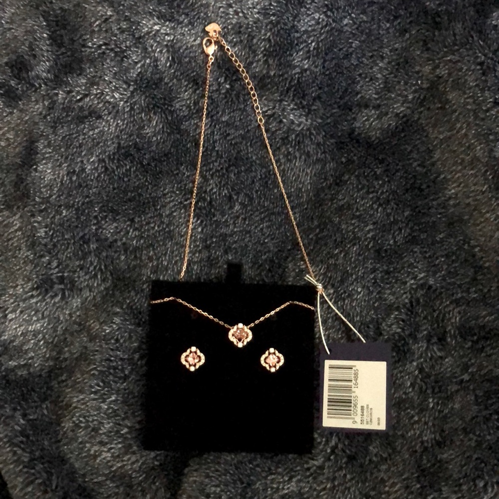 Swarovski Necklace and earring set